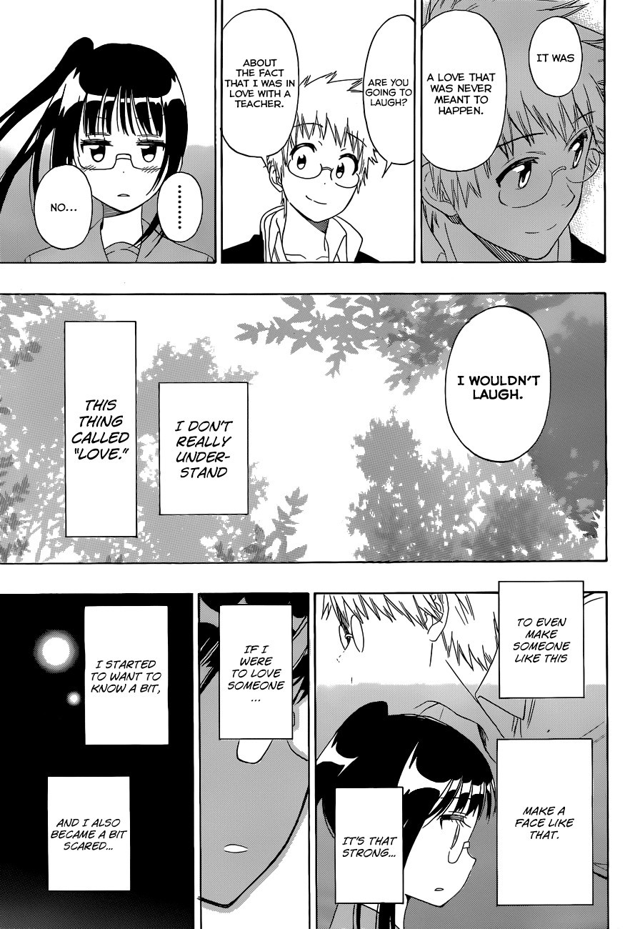 Nisekoi chapter 141 page 19
