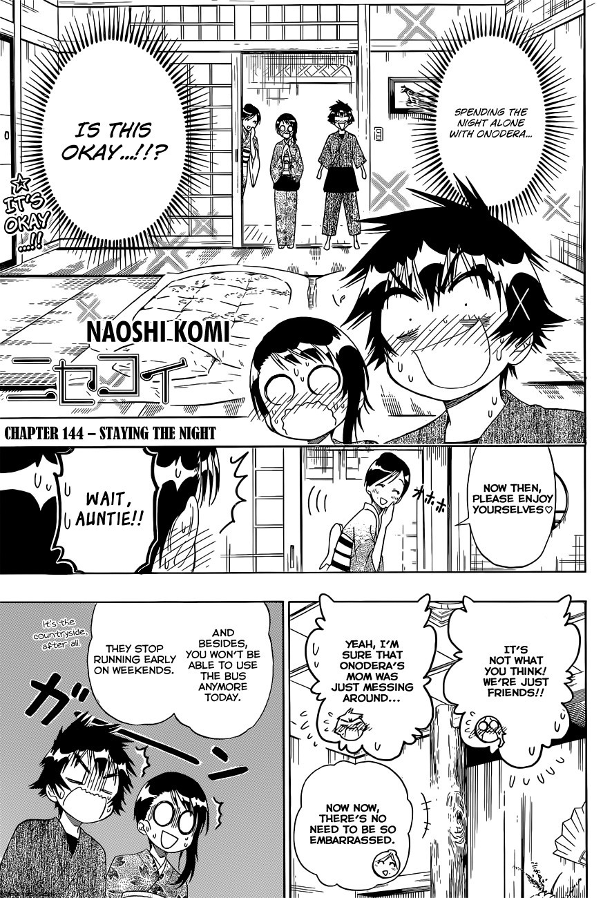 Nisekoi chapter 144 page 1
