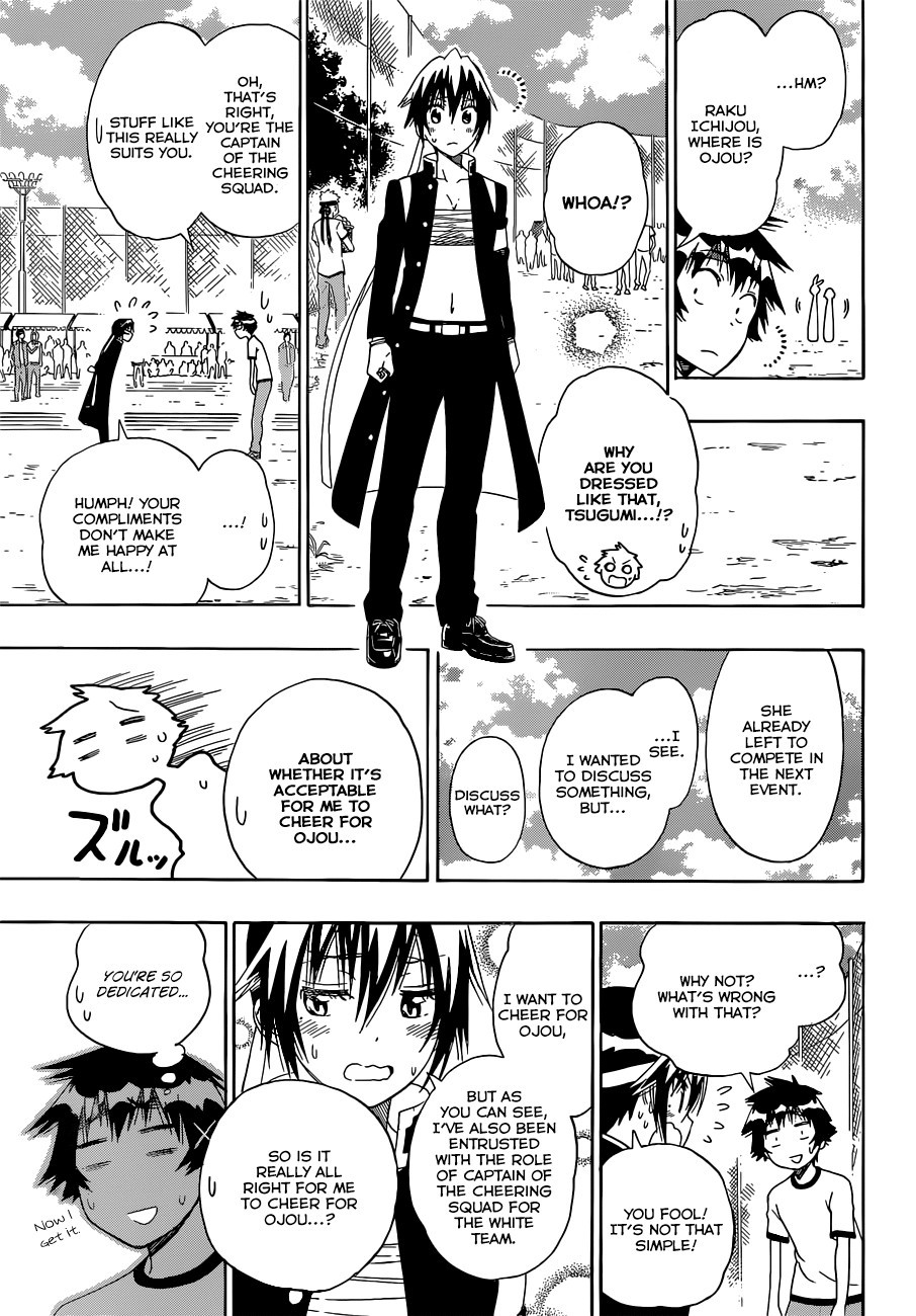 Nisekoi chapter 145 page 11