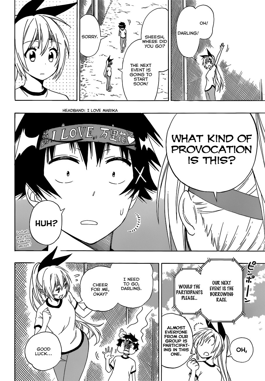 Nisekoi chapter 145 page 14