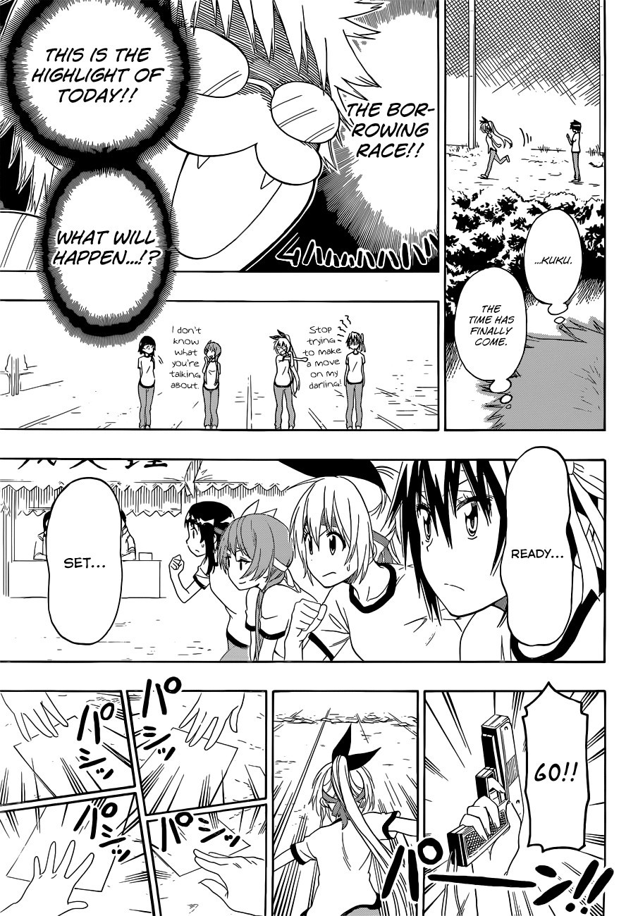 Nisekoi chapter 145 page 15
