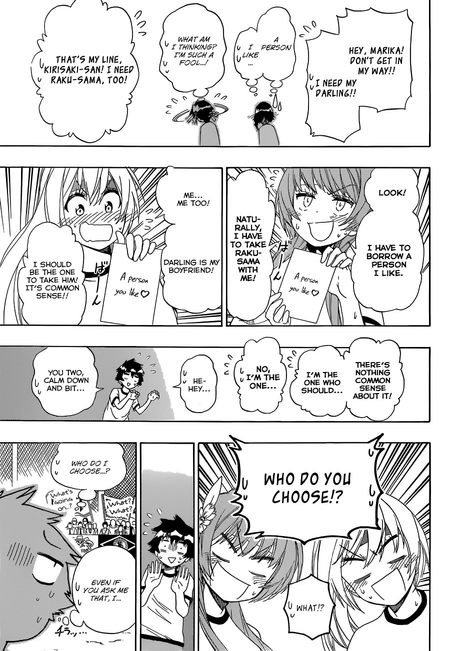 Nisekoi chapter 145 page 17