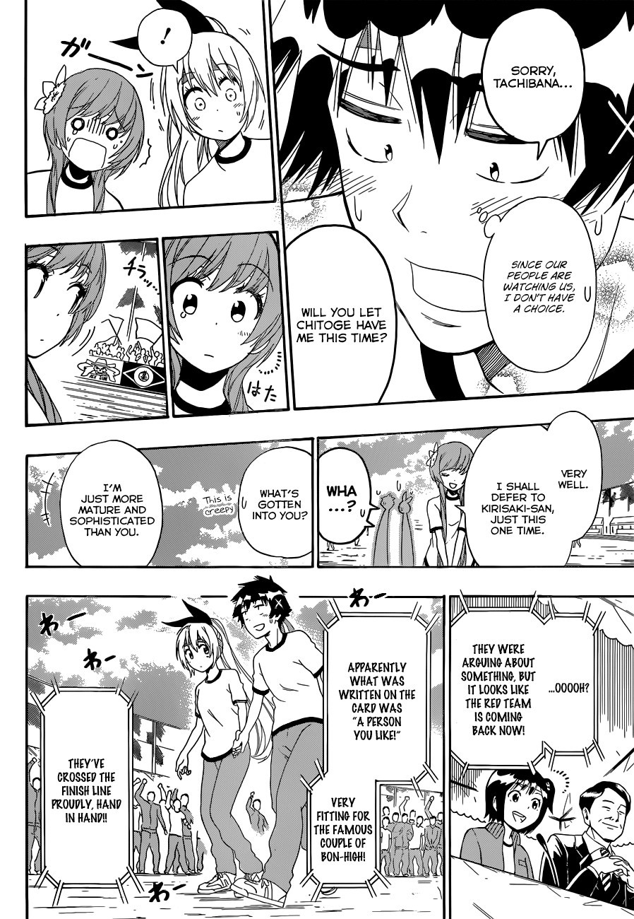 Nisekoi chapter 145 page 18