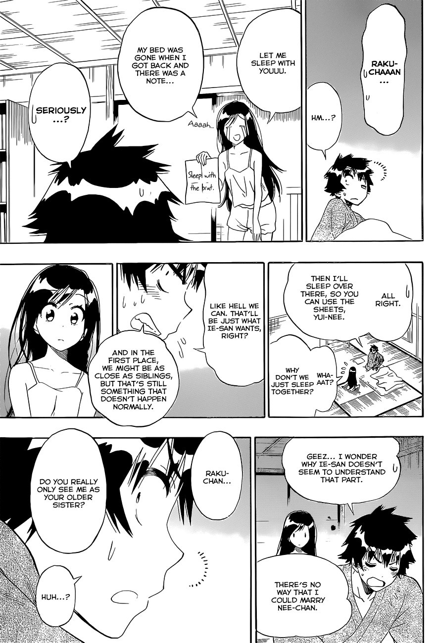 Nisekoi chapter 148 page 19