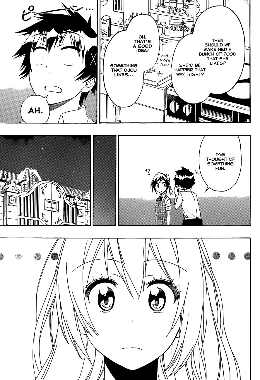 Nisekoi chapter 149 page 17