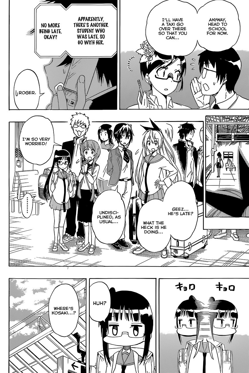 Nisekoi chapter 150 page 19
