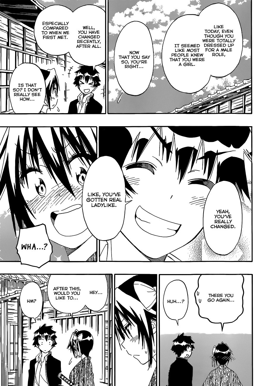 Nisekoi chapter 153 page 18