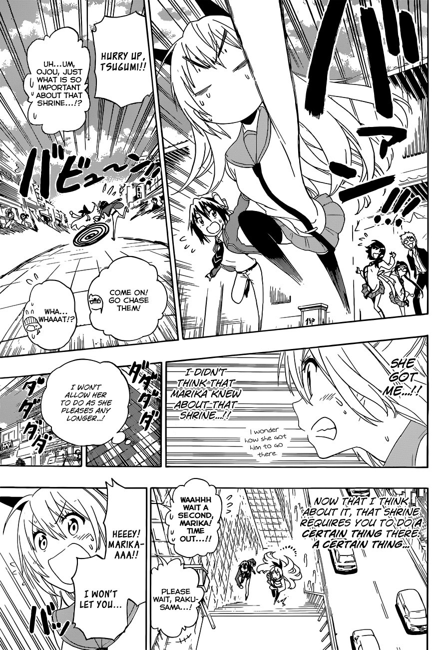 Nisekoi chapter 155 page 13