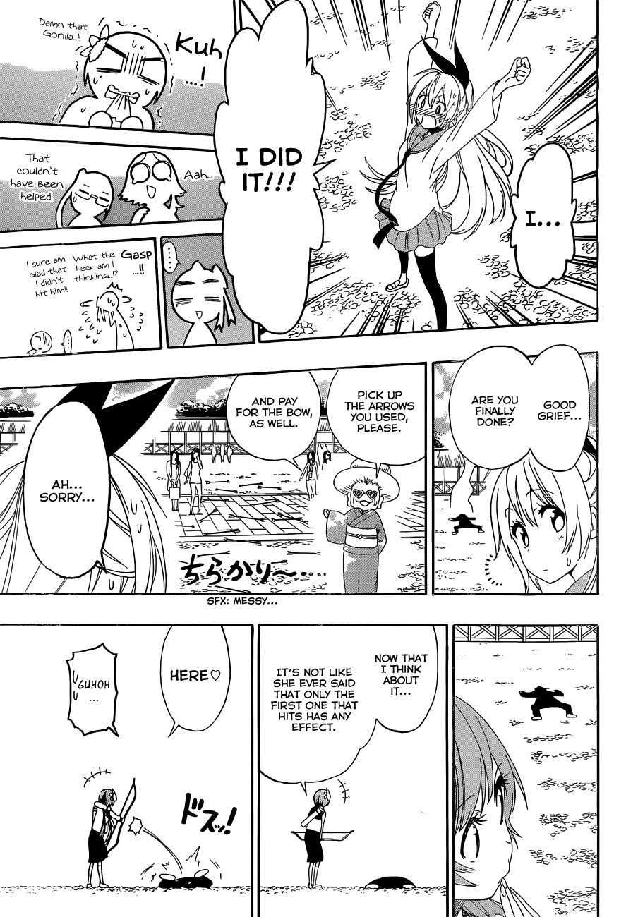 Nisekoi chapter 156 page 17