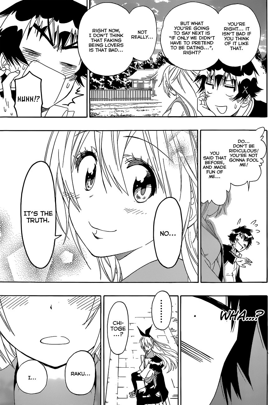 Nisekoi chapter 156 page 21