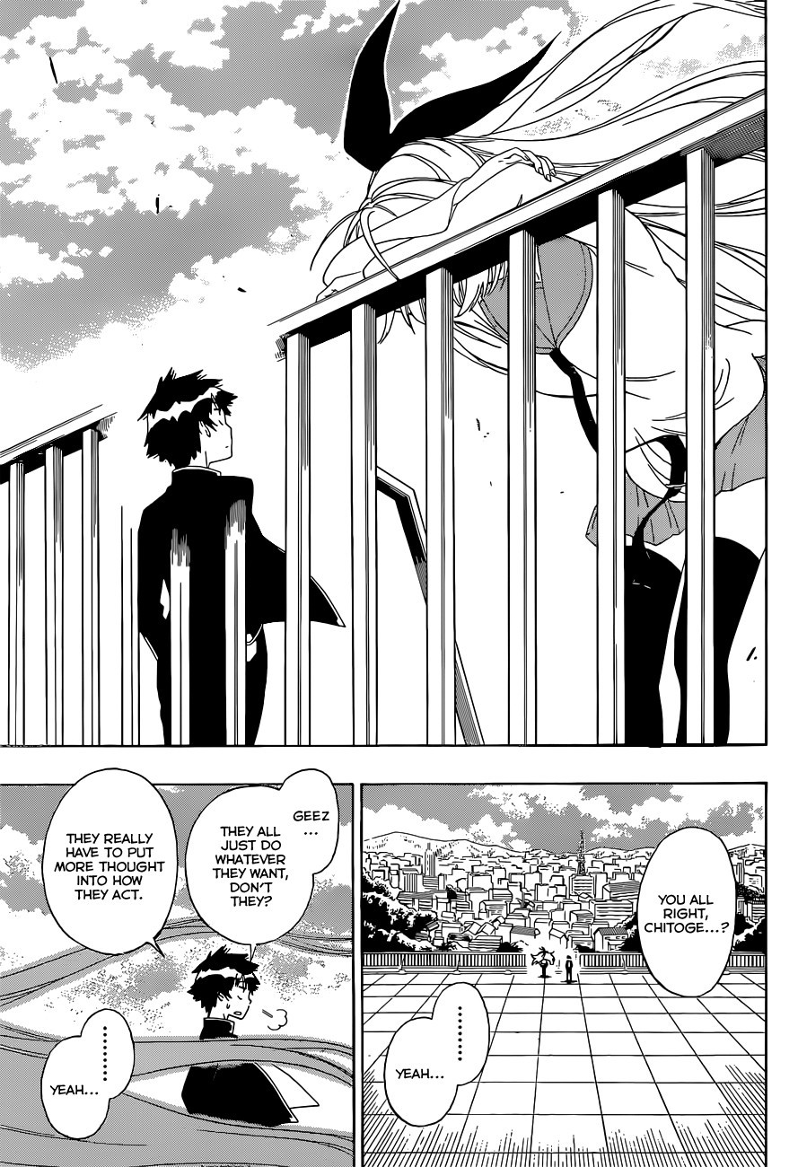 Nisekoi chapter 157 page 15