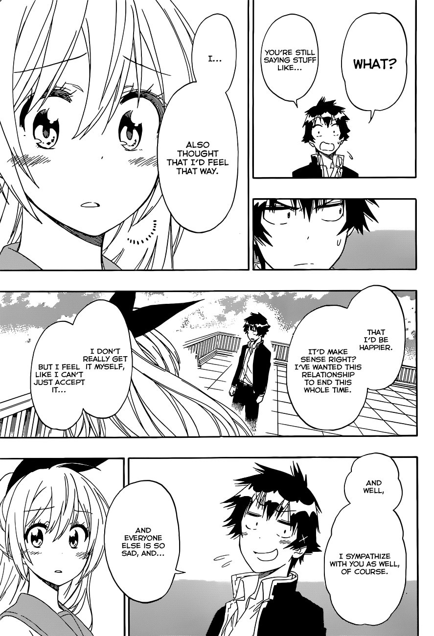 Nisekoi chapter 157 page 17
