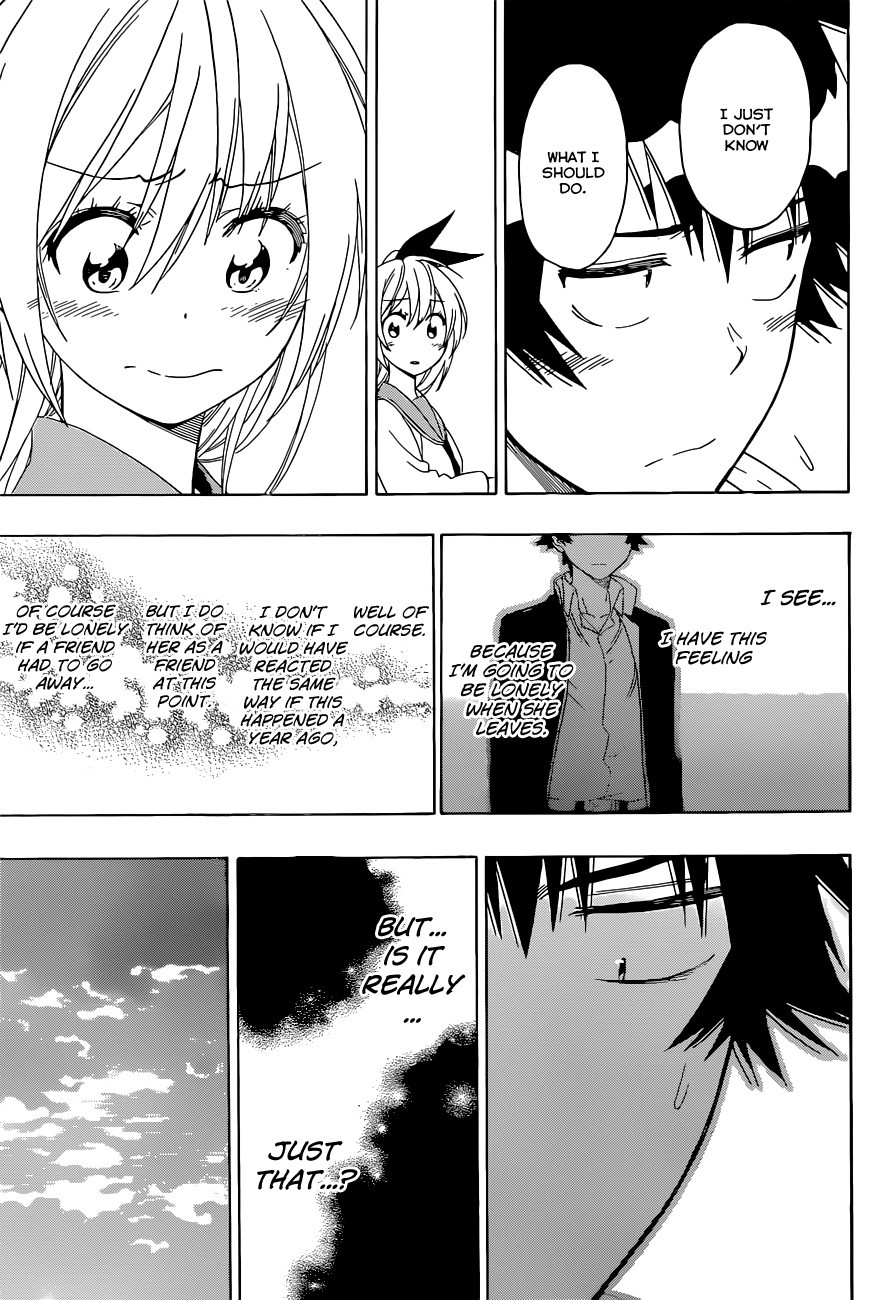 Nisekoi chapter 157 page 19