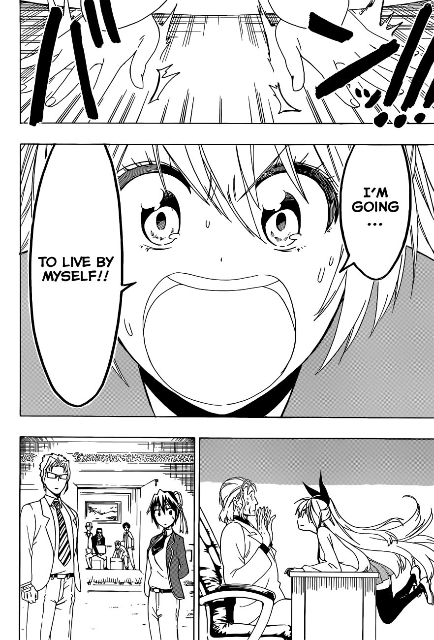 Nisekoi chapter 157 page 20
