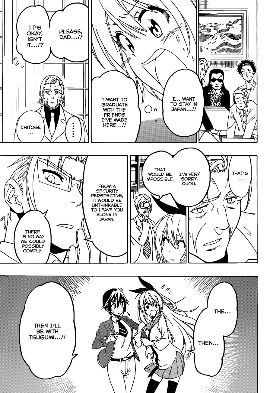 Nisekoi chapter 157 page 21
