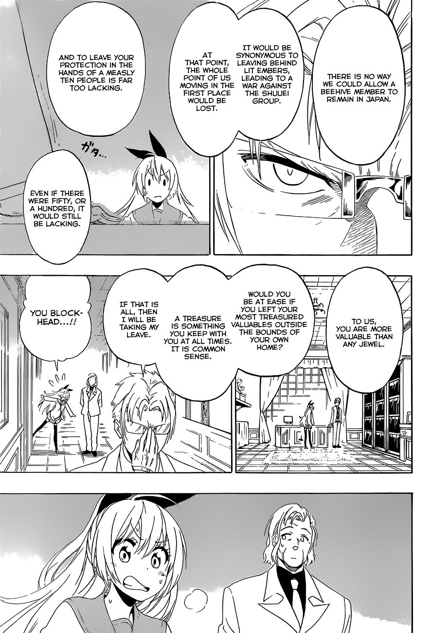 Nisekoi chapter 158 page 17