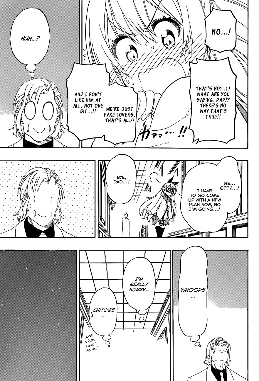 Nisekoi chapter 158 page 19