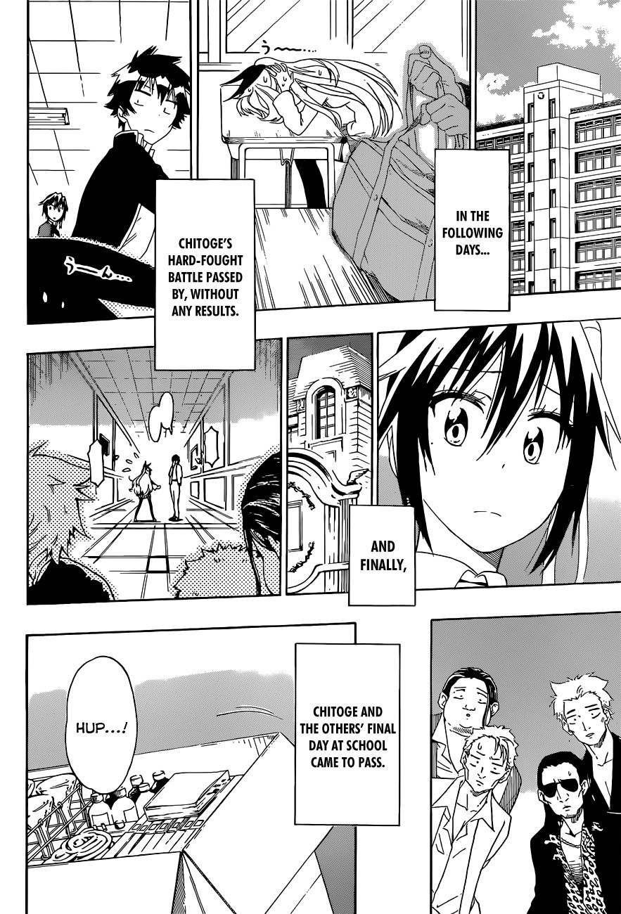 Nisekoi chapter 158 page 20