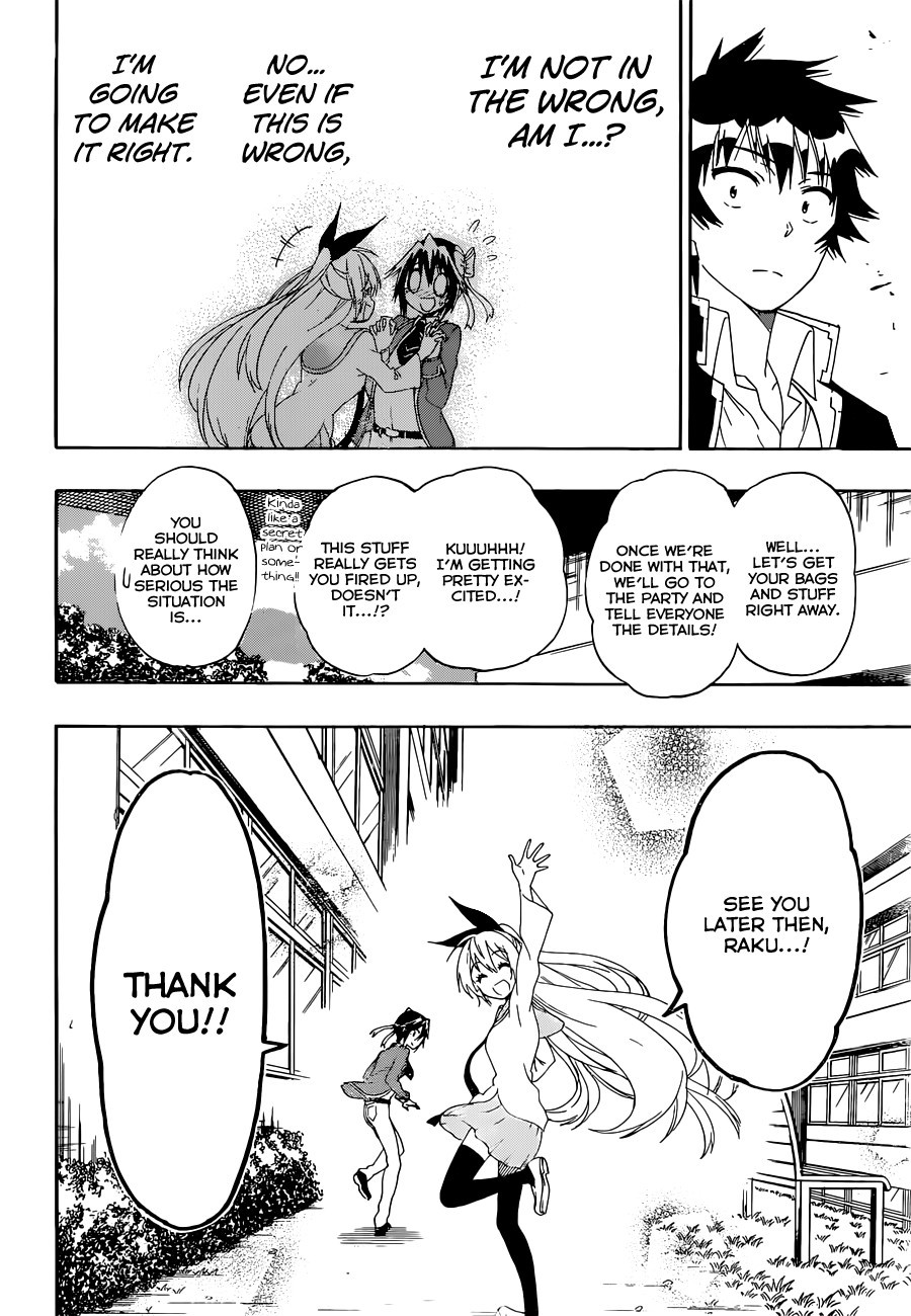 Nisekoi chapter 160 page 4