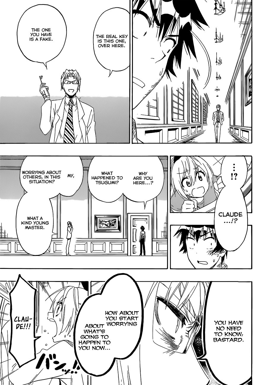Nisekoi chapter 161 page 17