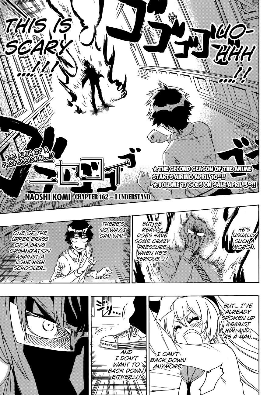 Nisekoi chapter 162 page 1