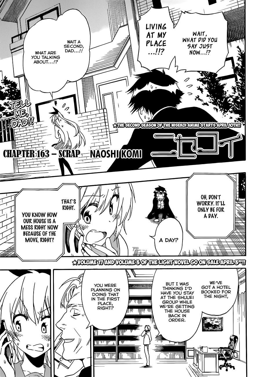 Nisekoi chapter 163 page 1