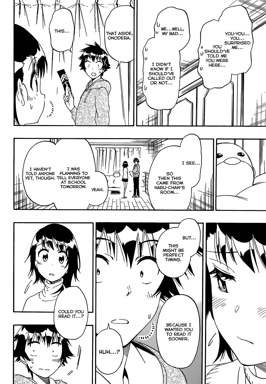Nisekoi chapter 164 page 13