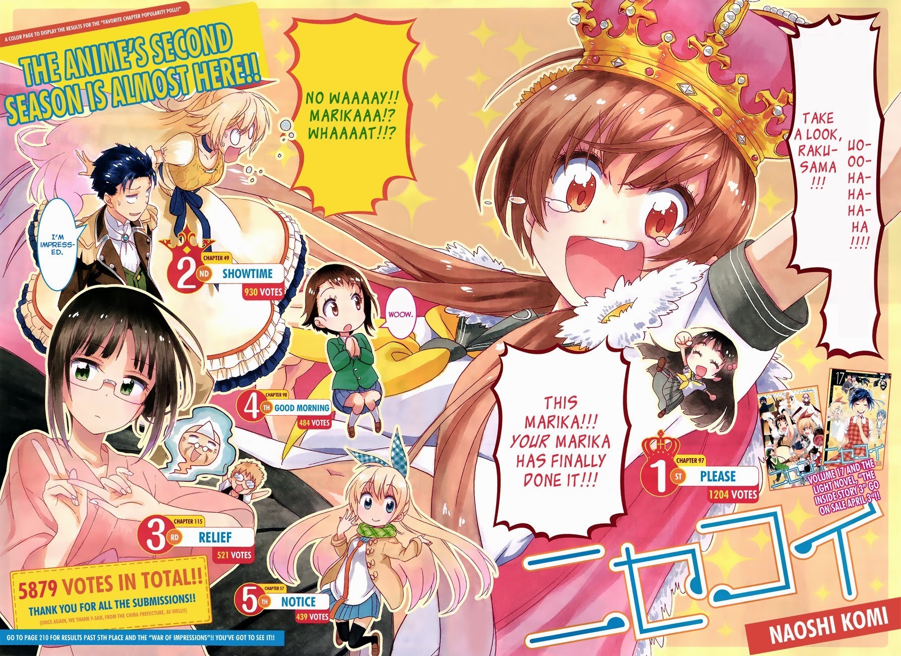 Nisekoi chapter 164 page 2