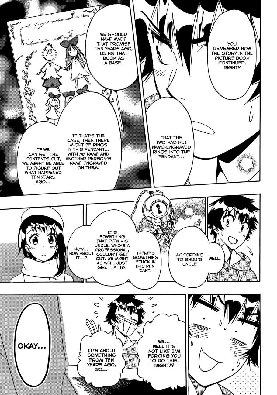 Nisekoi chapter 165 page 15