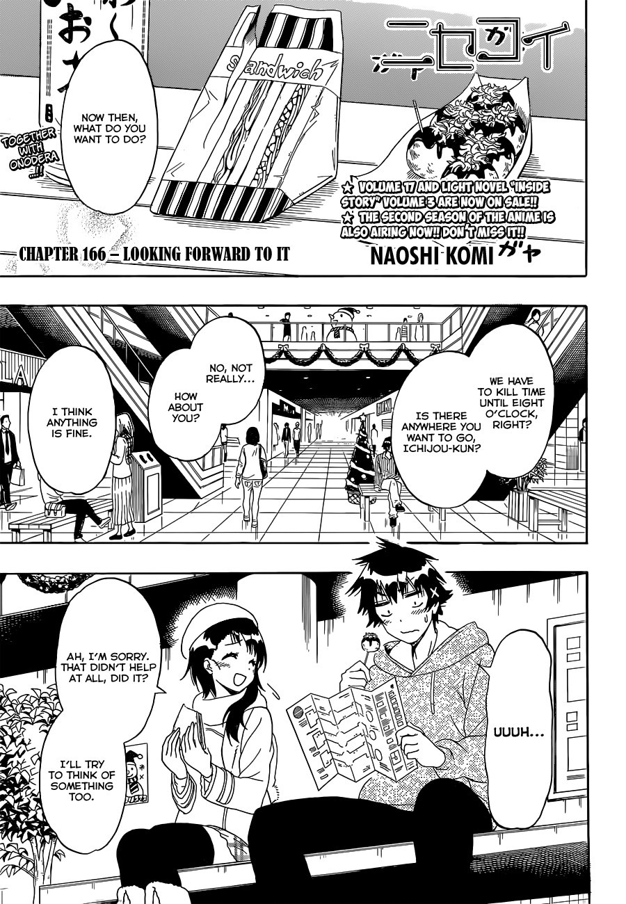 Nisekoi chapter 166 page 1