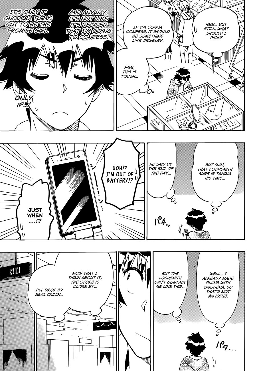 Nisekoi chapter 166 page 17