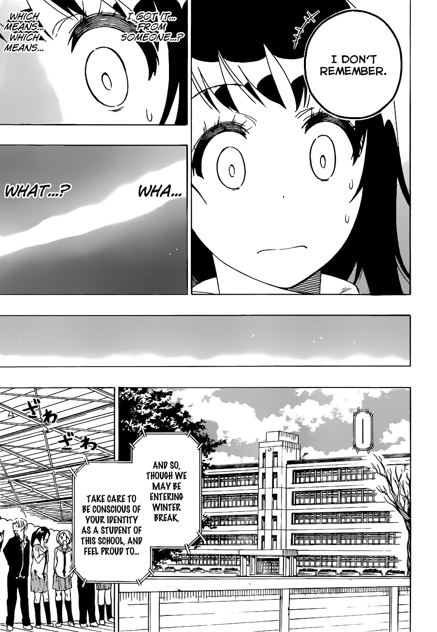Nisekoi chapter 168 page 15