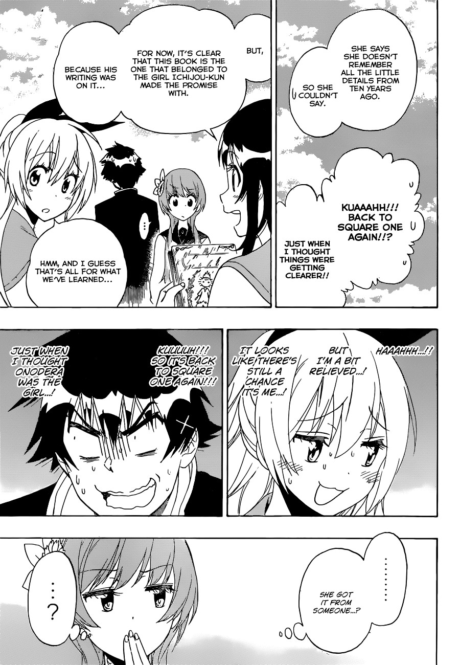 Nisekoi chapter 168 page 17