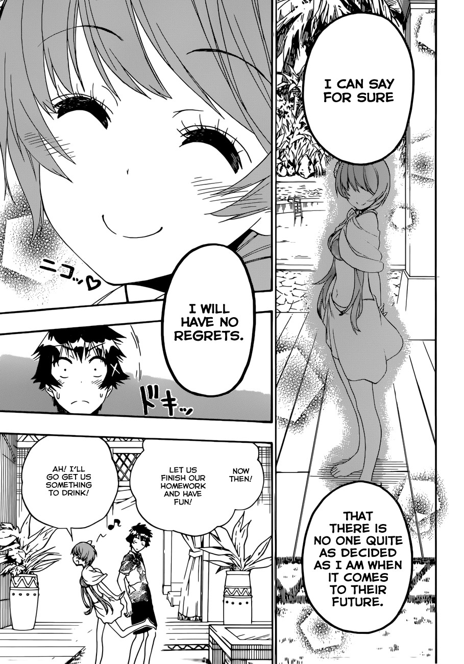 Nisekoi chapter 169 page 15