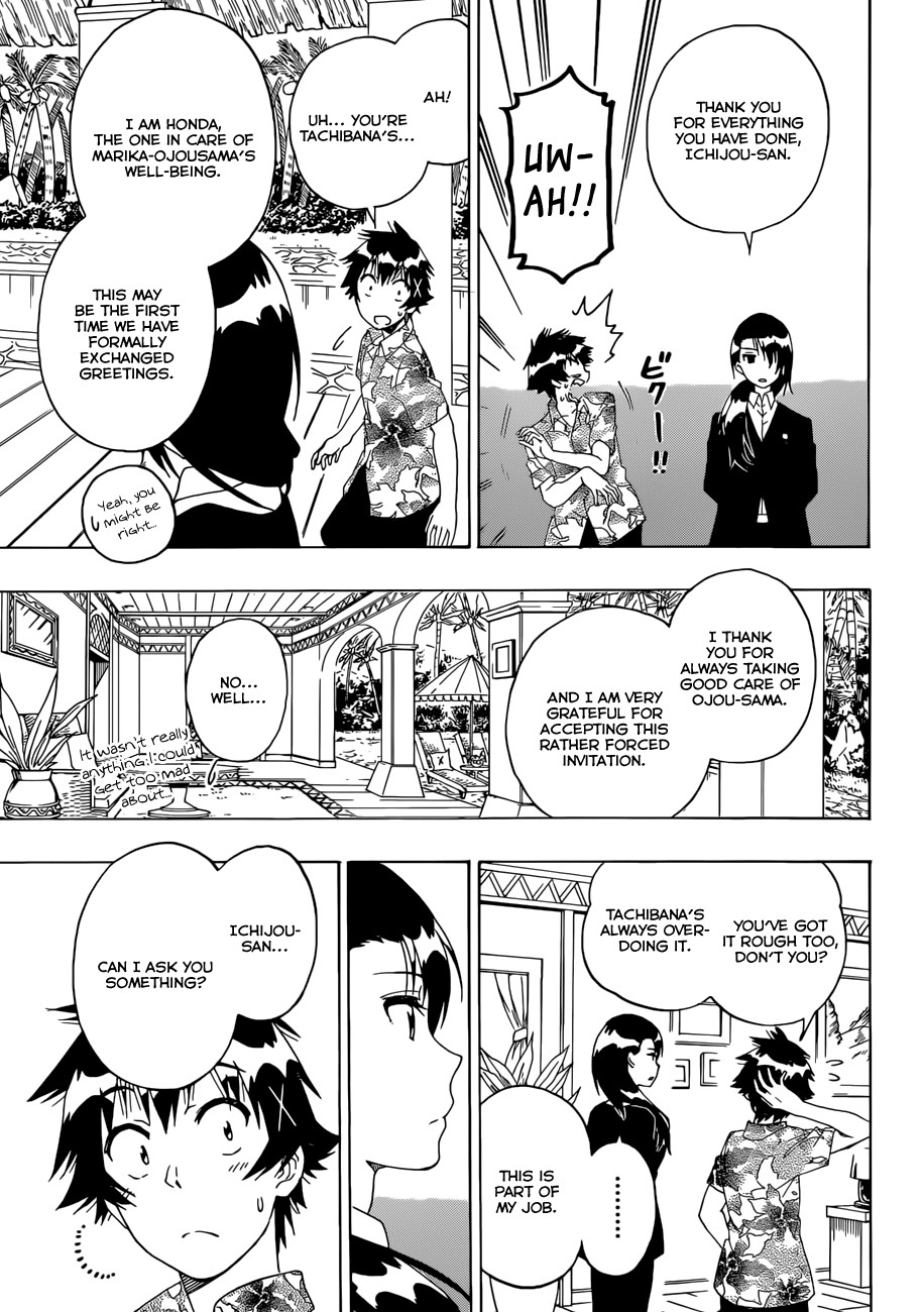 Nisekoi chapter 169 page 17
