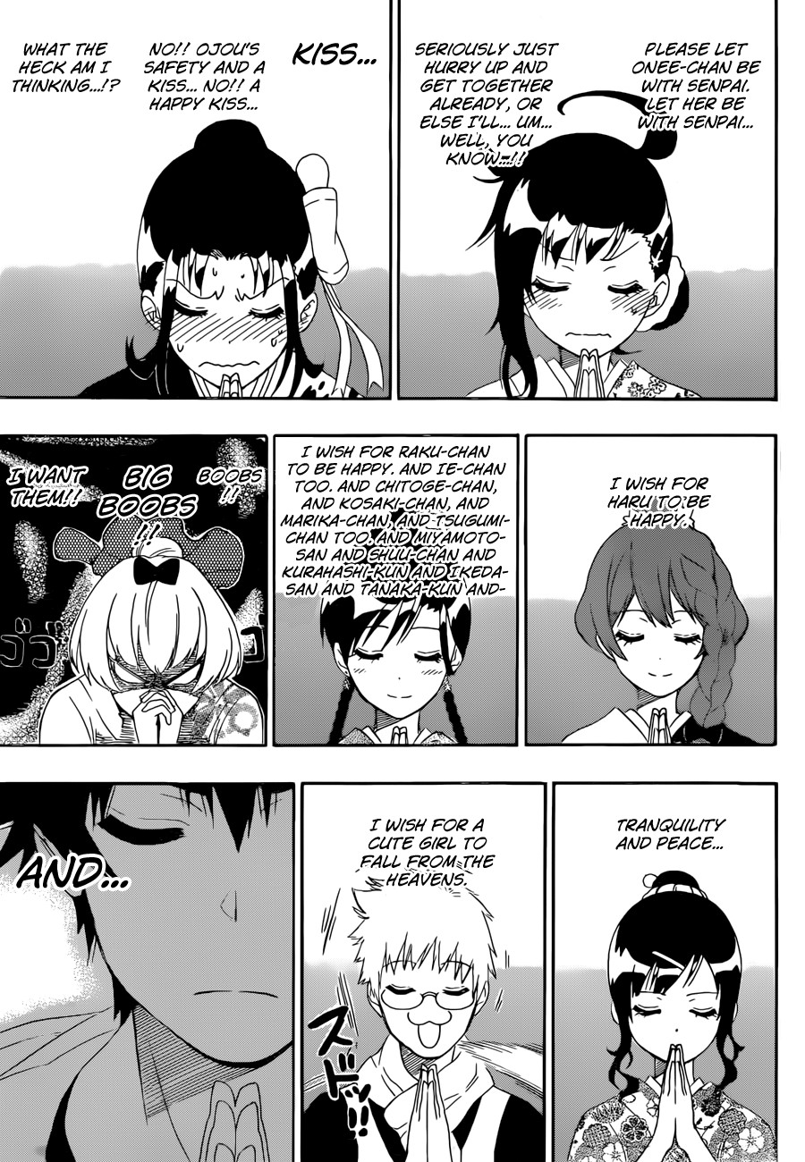 Nisekoi chapter 172 page 17