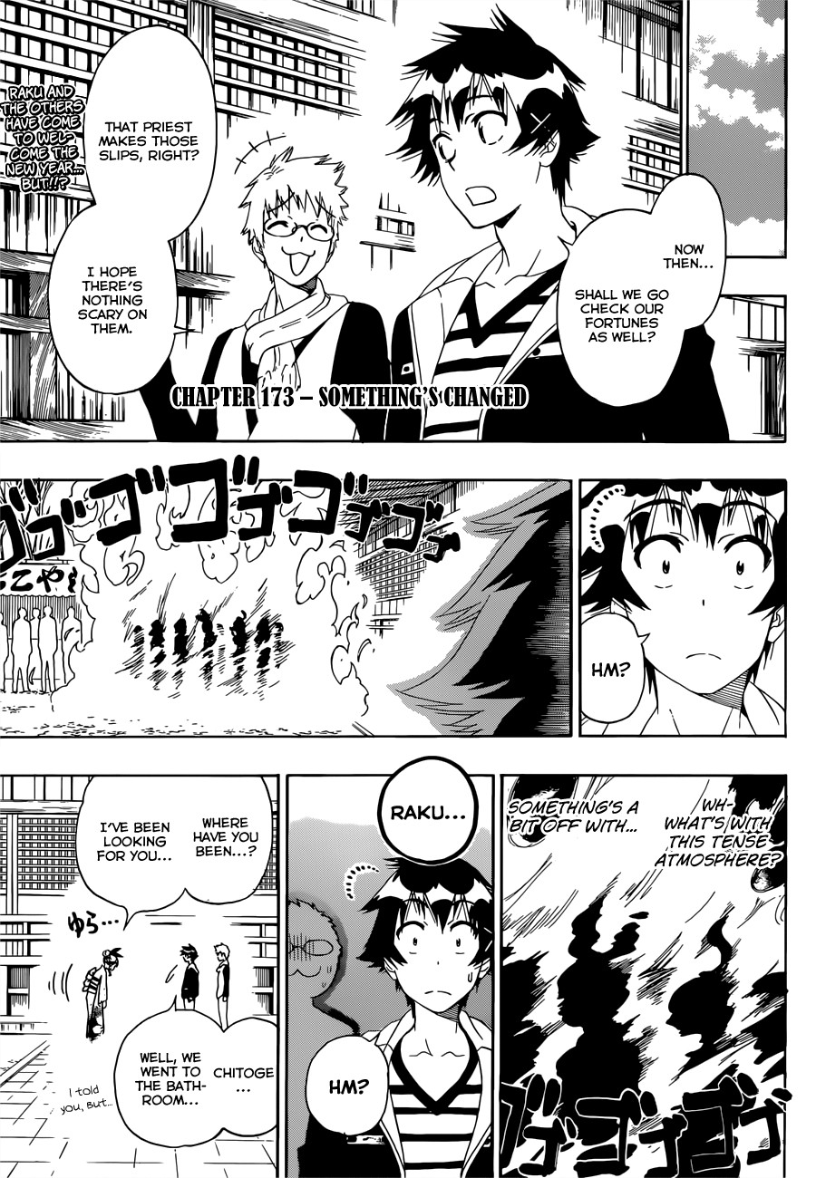 Nisekoi chapter 173 page 3