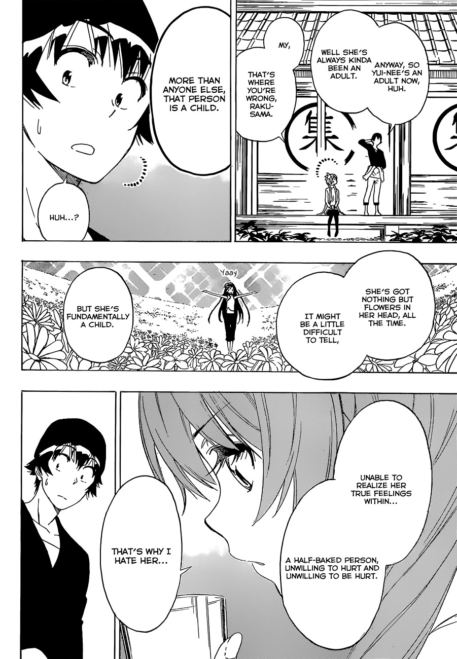 Nisekoi chapter 176 page 16