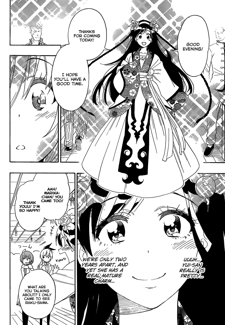 Nisekoi chapter 176 page 4