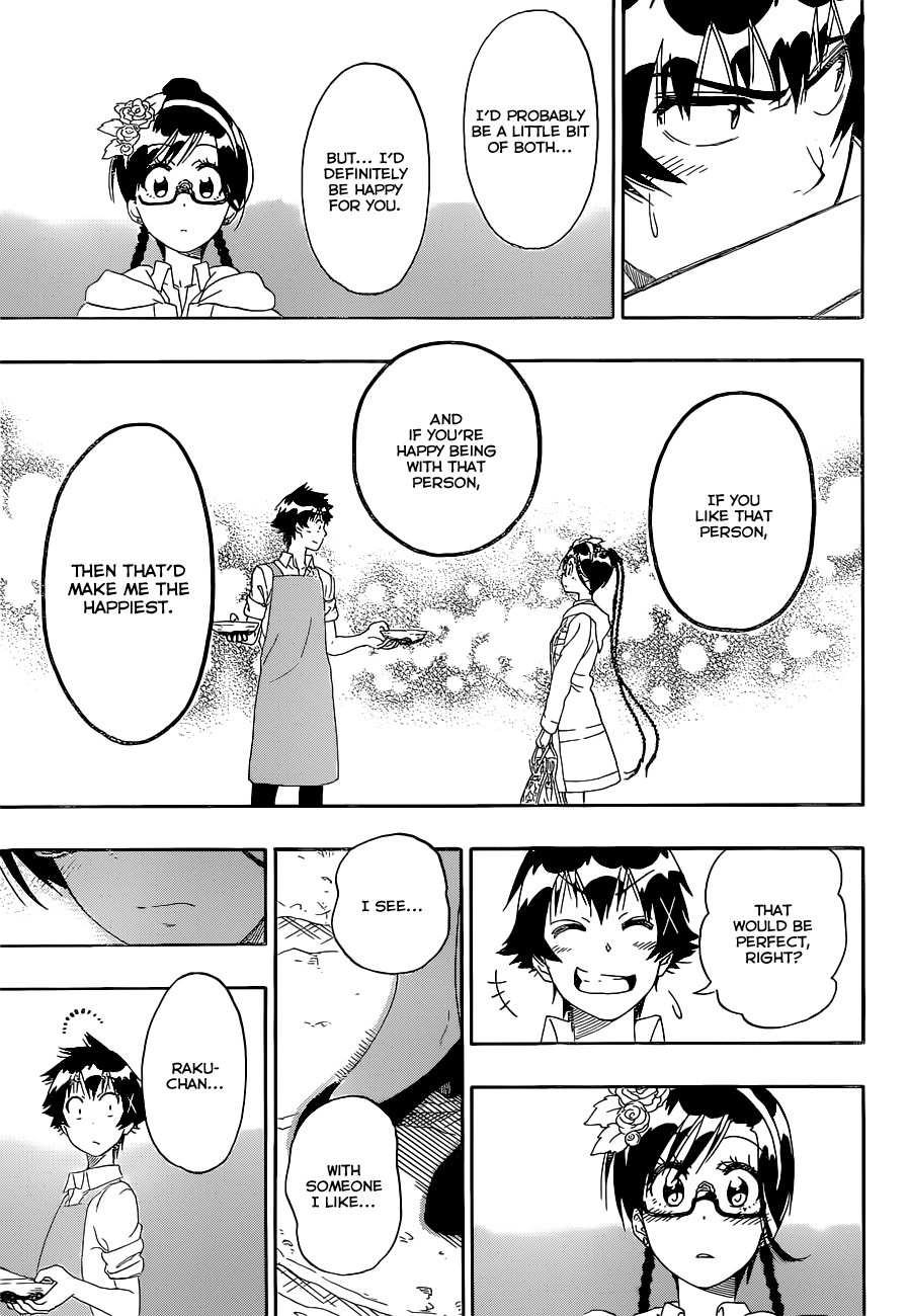 Nisekoi chapter 177 page 17