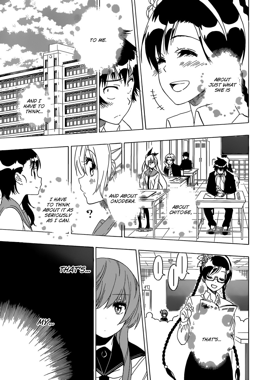 Nisekoi chapter 178 page 10