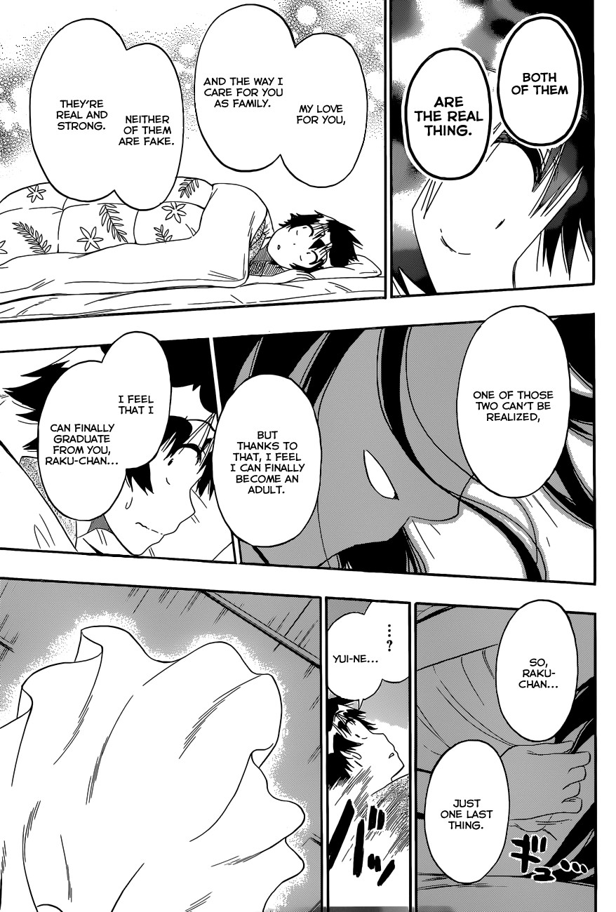Nisekoi chapter 178 page 16