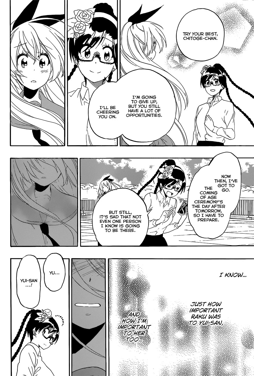 Nisekoi chapter 179 page 12