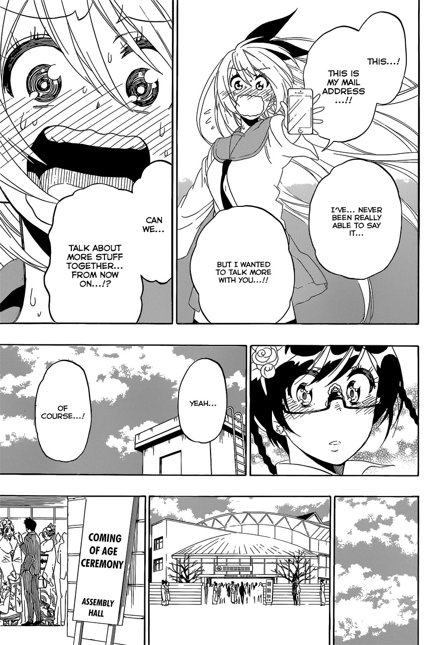 Nisekoi chapter 179 page 13