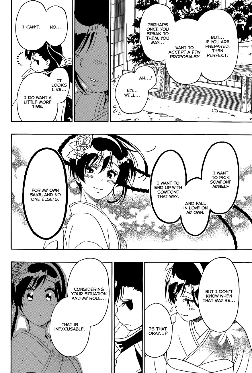Nisekoi chapter 179 page 18