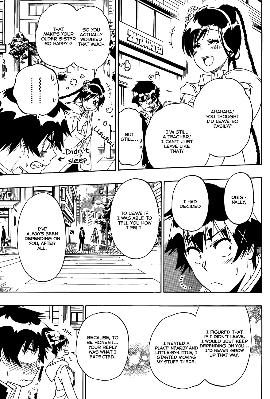 Nisekoi chapter 179 page 7