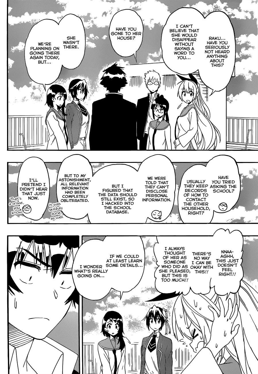 Nisekoi chapter 181 page 15