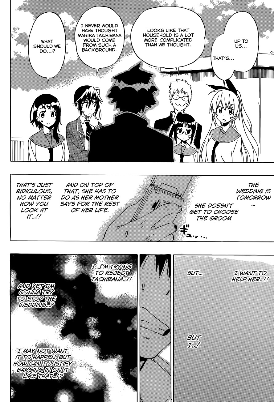 Nisekoi chapter 182 page 12