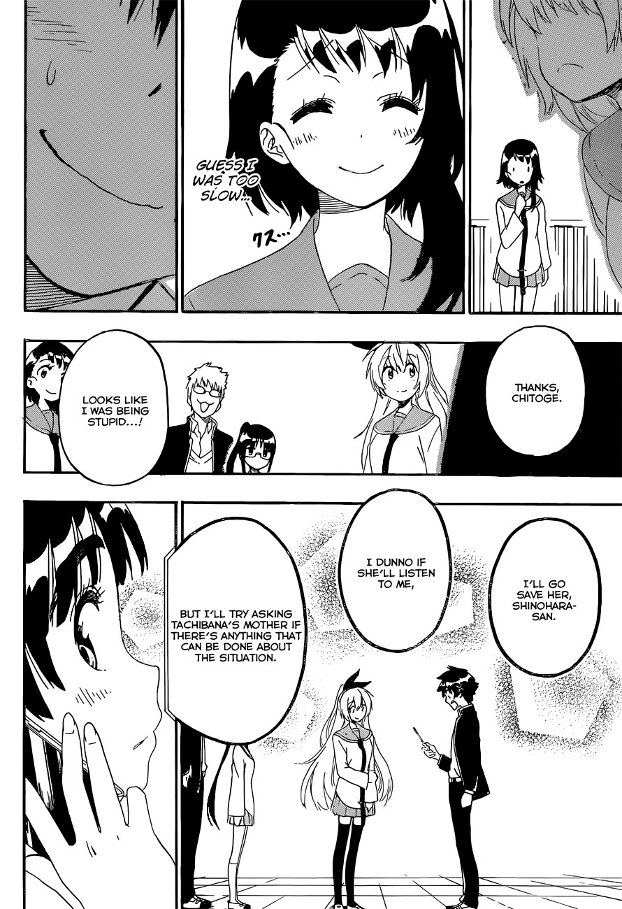 Nisekoi chapter 182 page 16
