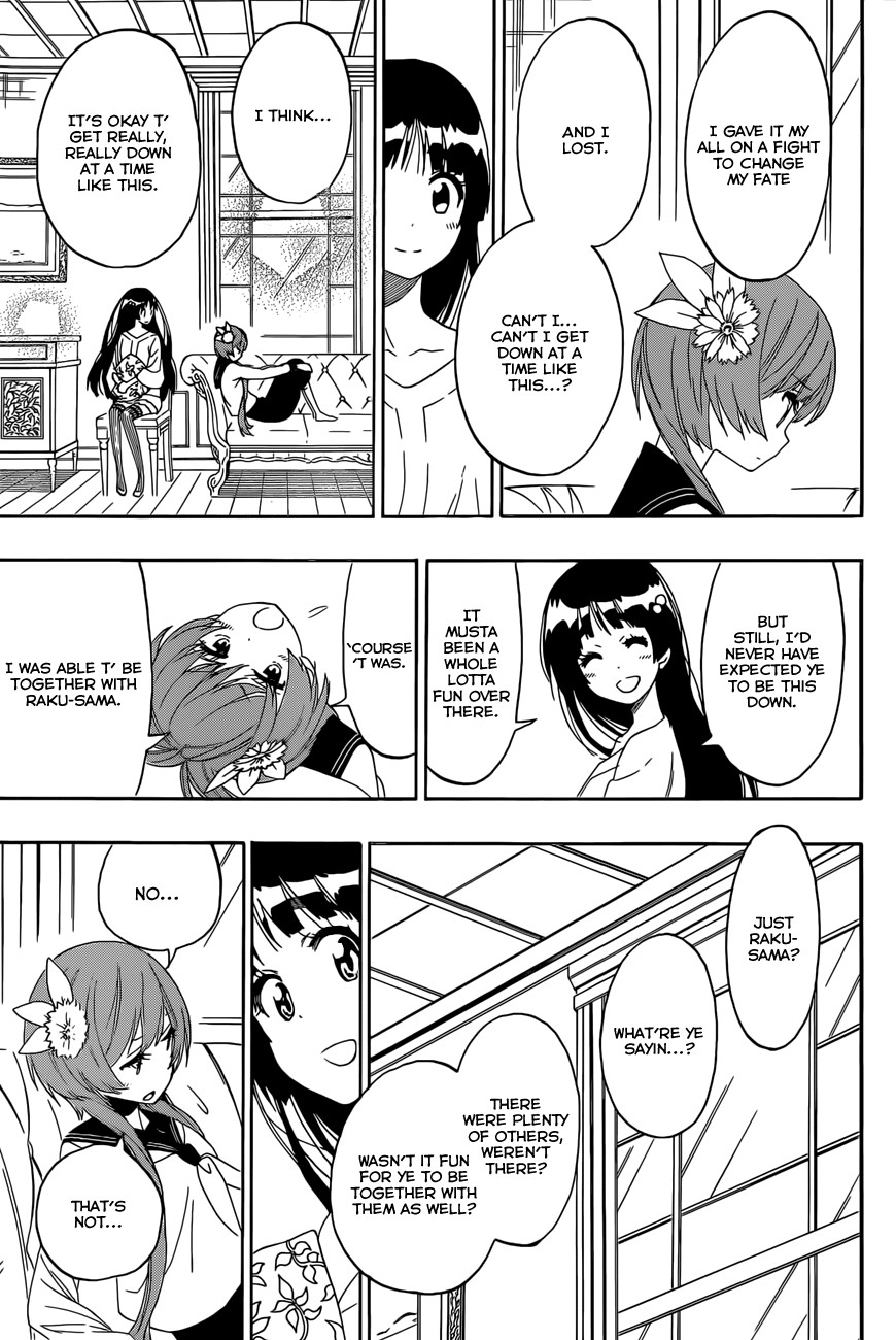 Nisekoi chapter 183 page 15